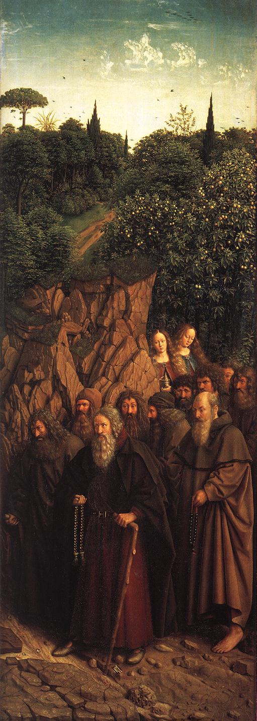 EYCK, Jan van The Holy Hermits